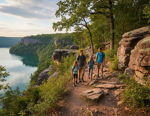 Devil’s Lake State Park East Bluff Trail